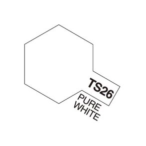 TS-26 Pure White, spray 100 ml - Tamiya